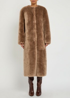 Stand Studio Gracelyn Faux fur Coat Brown