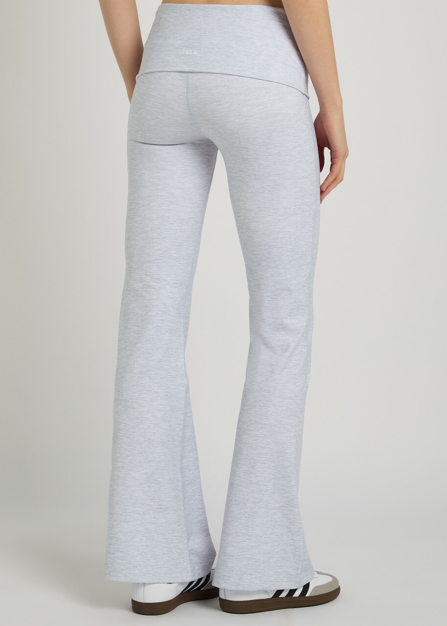 Tala Dayflex Flared-leg Stretch-jersey Leggings Grey