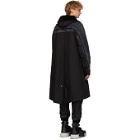 Sacai Black Denim Coat