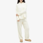 DONNI. Women's Bubble Crop Simple Pant in Creme