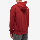 Comme des Garçons Play Men's Invader Hoody in Burgandy