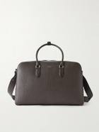 Smythson - Full-Grain Leather Weekend Bag