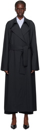 LESET Navy Jane Trench Coat