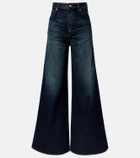 Alaïa Faded wide-leg jeans