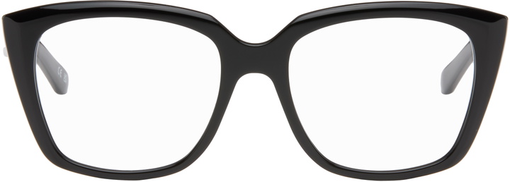Photo: Balenciaga Black Cateye Optical Frame Glasses