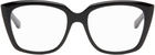 Balenciaga Black Cateye Optical Frame Glasses