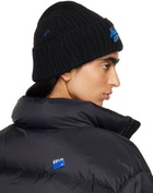 ADER error Black Edca Logo Beanie