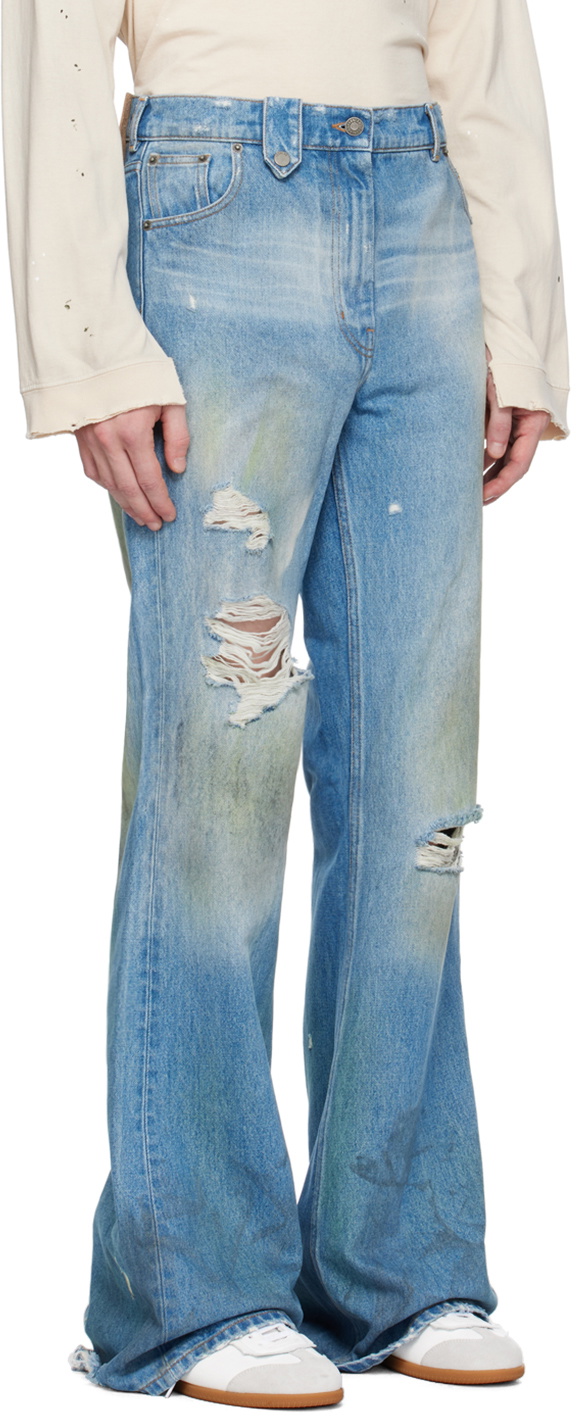 パンツ EGONlab samy wide leg jeans S SAMY WIDE LEG JEANS – EGONLAB