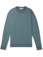 Mr P. - Wool Sweater - Blue