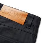 Loewe - Fisherman Cotton-Twill Trousers - Blue