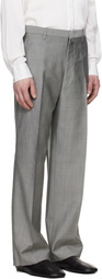 Lanvin Gray Straight Trousers