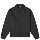 Lady White Co. Men's Textured Full Zip Sweat in Black