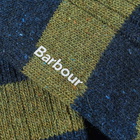 Barbour Men's Houghton Stripe Socks in Olive/Navy