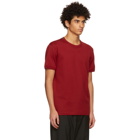 Dolce and Gabbana Red Cotton Jersey T-Shirt