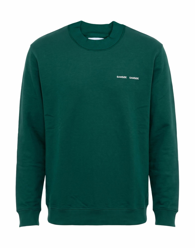 Photo: Samsøe Φ Samsøe Mens Sweatshirt in Green