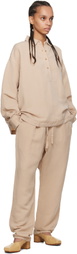 CASEY CASEY Beige Denmark Trousers