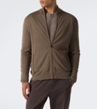 Bogner Oscar virgin wool zip-up cardigan