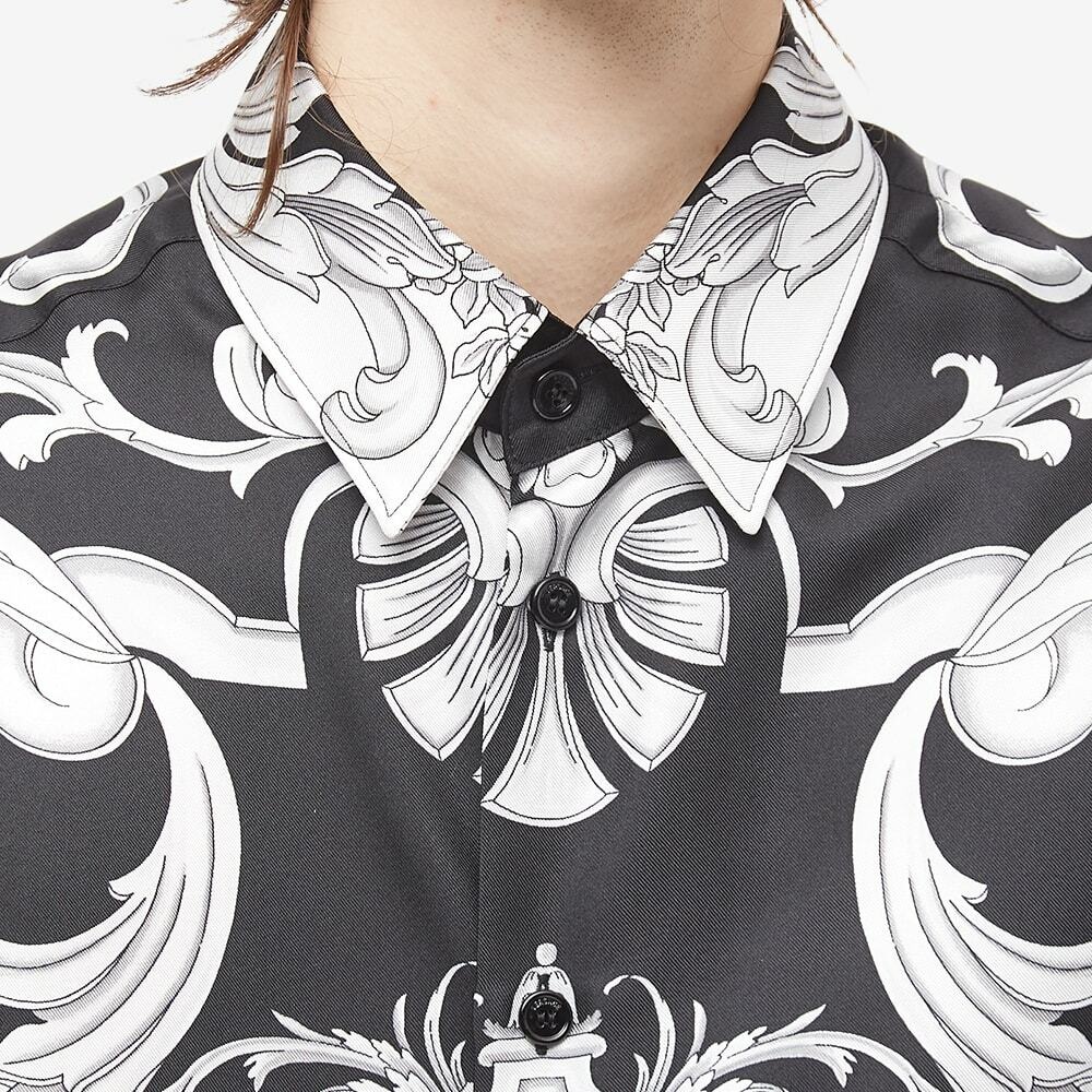 Versace Jewel Printed Shirt in Black for Men