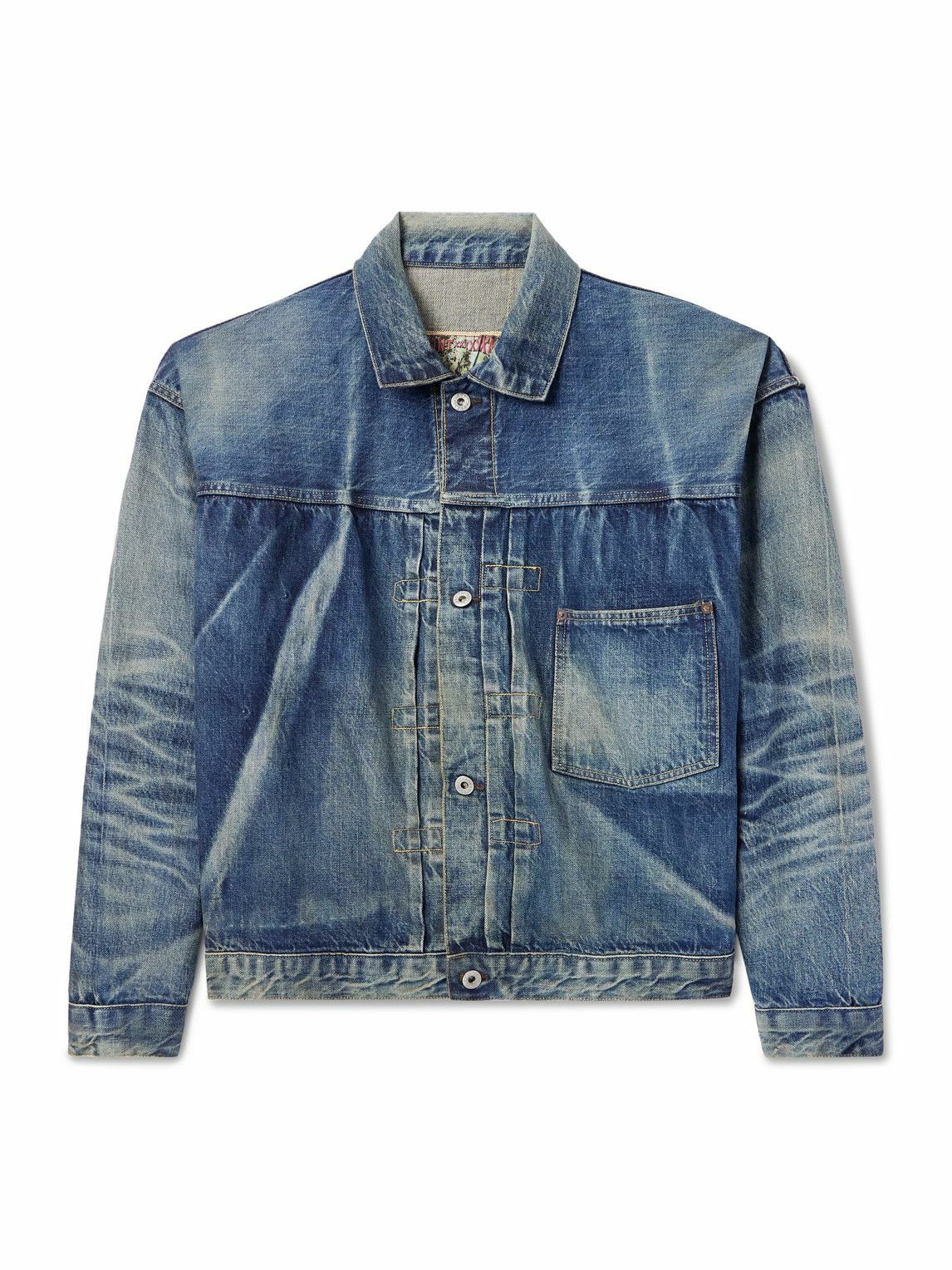 Saint Mxxxxxx X A Bathing Ape Printed Nylon Track Jacket