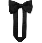 Lanvin - Pre-Tied Silk Bow Tie - Men - Black