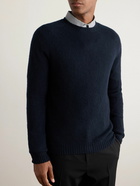 Boglioli - Slim-Fit Wool and Cashmere-Blend Sweater - Blue