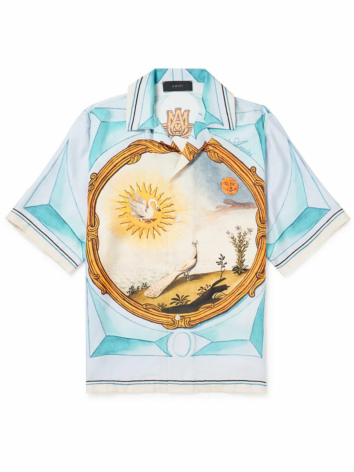 AMIRI Chateau Crest Camp Shirt main image 1