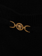 VERSACE Knit Cardigan with Medusa Logo