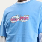 Pawa Speed Sports Men's Dragon Doggo T-Shirt in Bleu/Azur