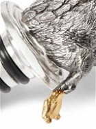 Asprey - Oxidised Sterling Silver Duck Bottle Stopper