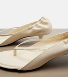 Jacquemus Leather thong sandals