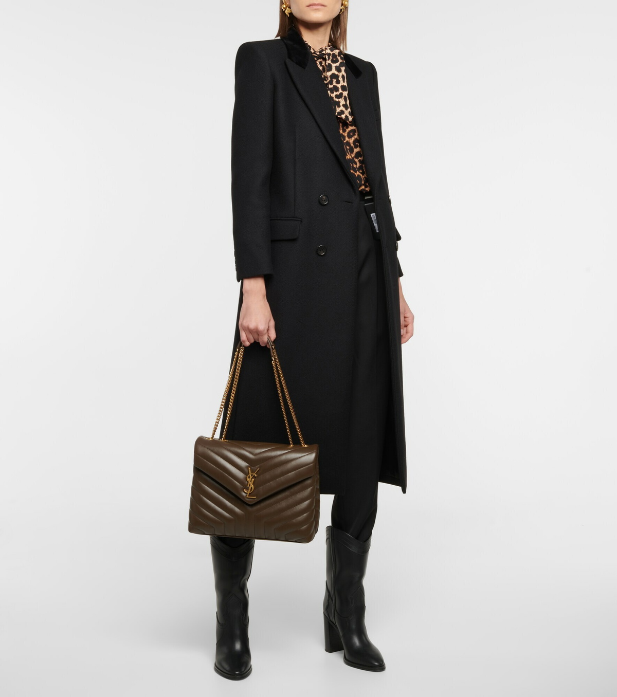 Saint Laurent - Loulou Medium leather shoulder bag Saint Laurent