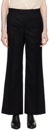 Junya Watanabe Black Flared Trousers