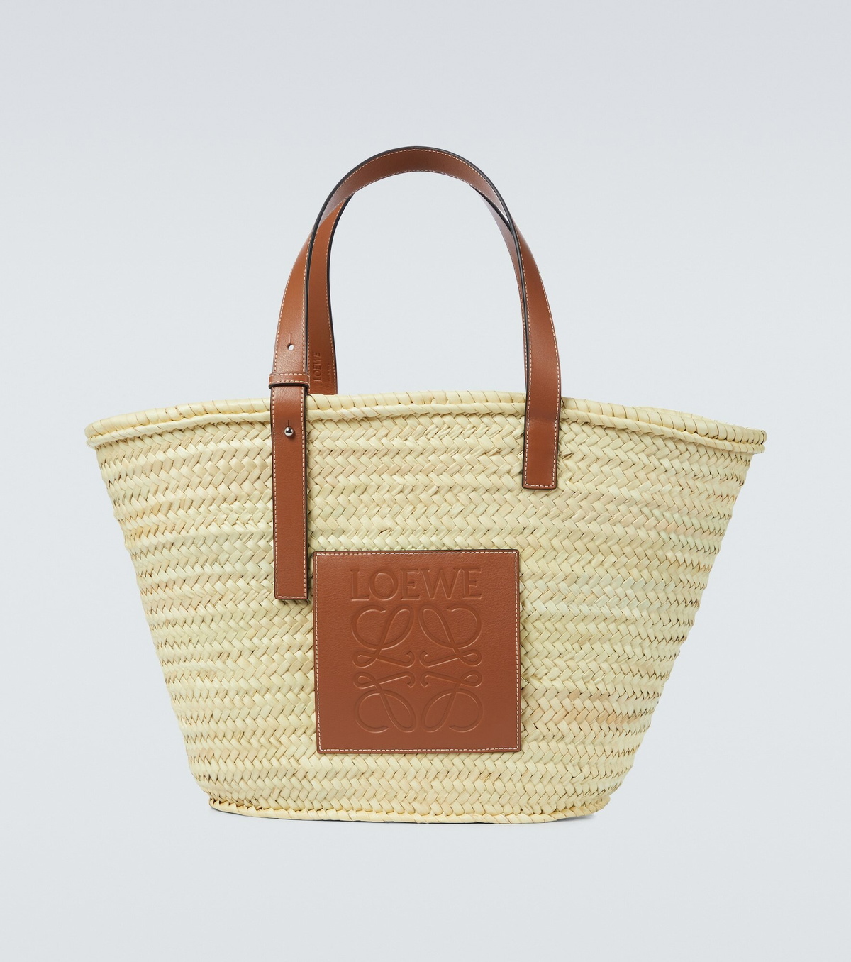 Loewe - Large raffia tote bag Loewe