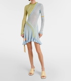 Roberta Einer Ali open-knit cotton minidress