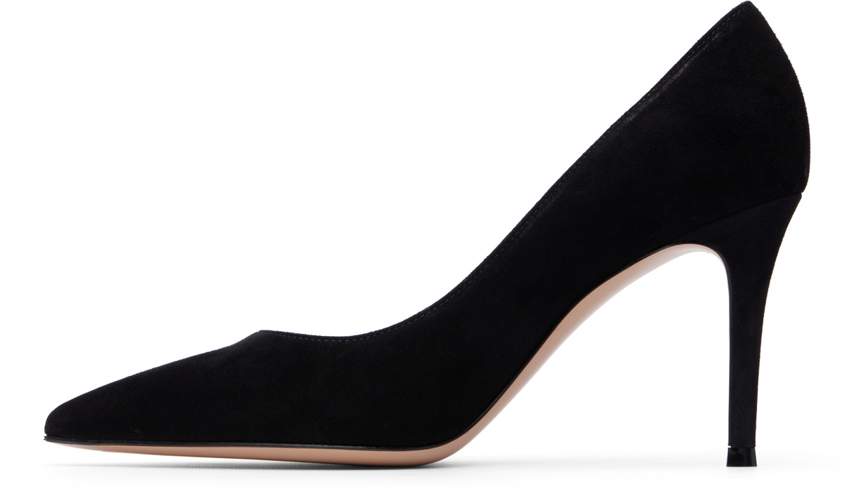 Gianvito Rossi Black Gianvito 85 Heels