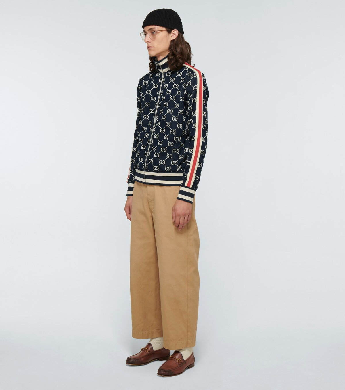 Gucci - GG jacquard zipped jacket Gucci