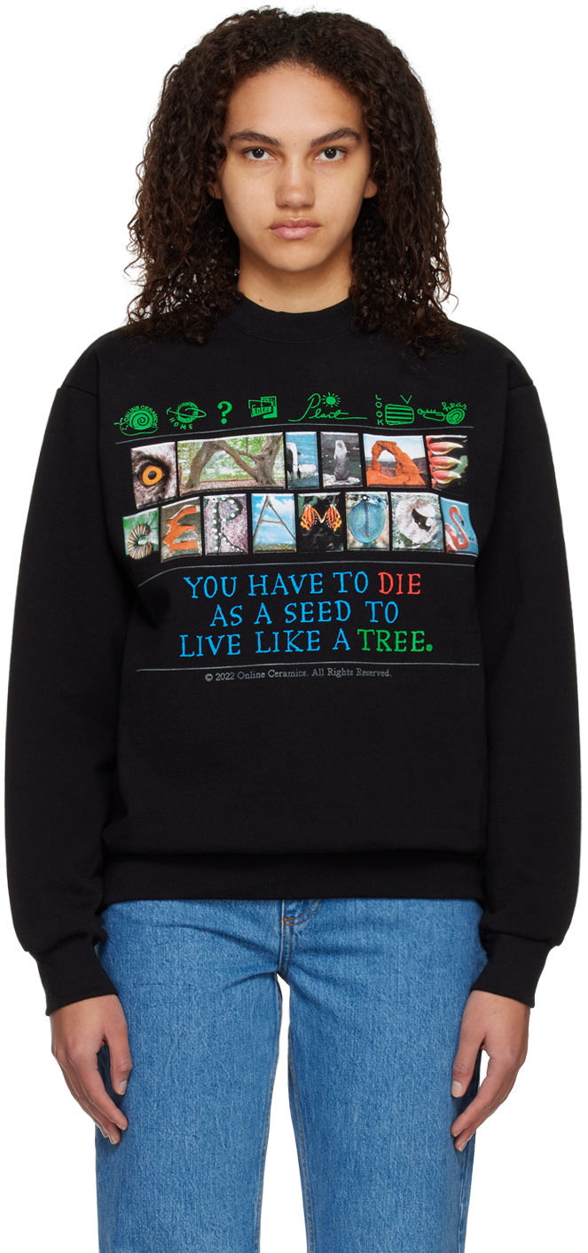 Online Ceramics Black Old Wisdom Sweatshirt Online Ceramics