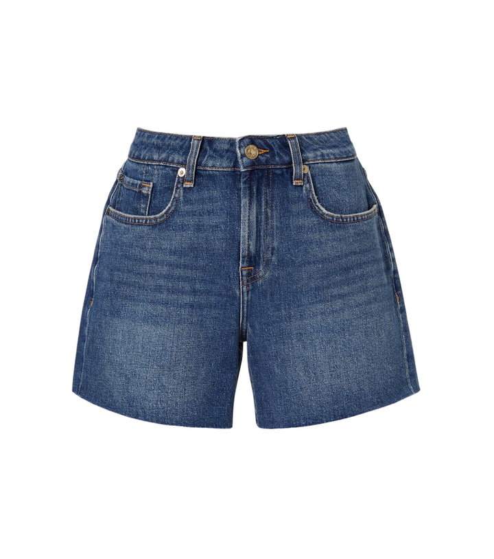 Photo: 7 For All Mankind Monroe denim shorts