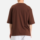 Adidas Men's Oversize T-Shirt in Auburn/Off White