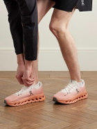 ON - Cloudtilt Stretch-Knit Sneakers - Orange