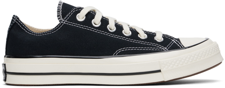 Photo: Converse Black Chuck 70 Low Top Sneakers