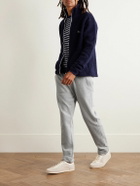 Mr P. - Slim-Fit Organic Cotton-Jersey Sweatpants - Gray