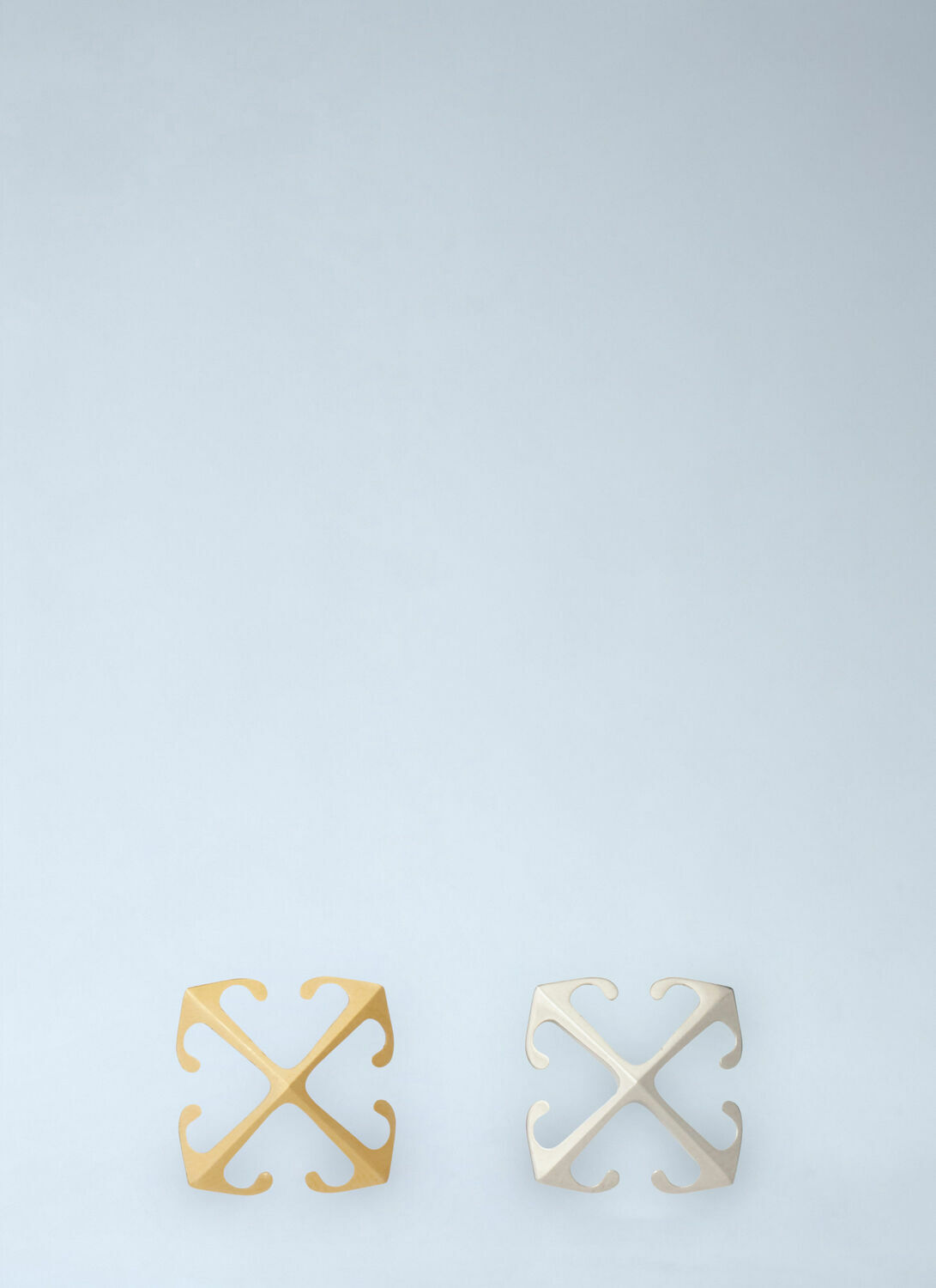 OFF WHITE Mini Arrow Earrings