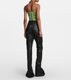 Rick Owens - Wide-leg leather pants