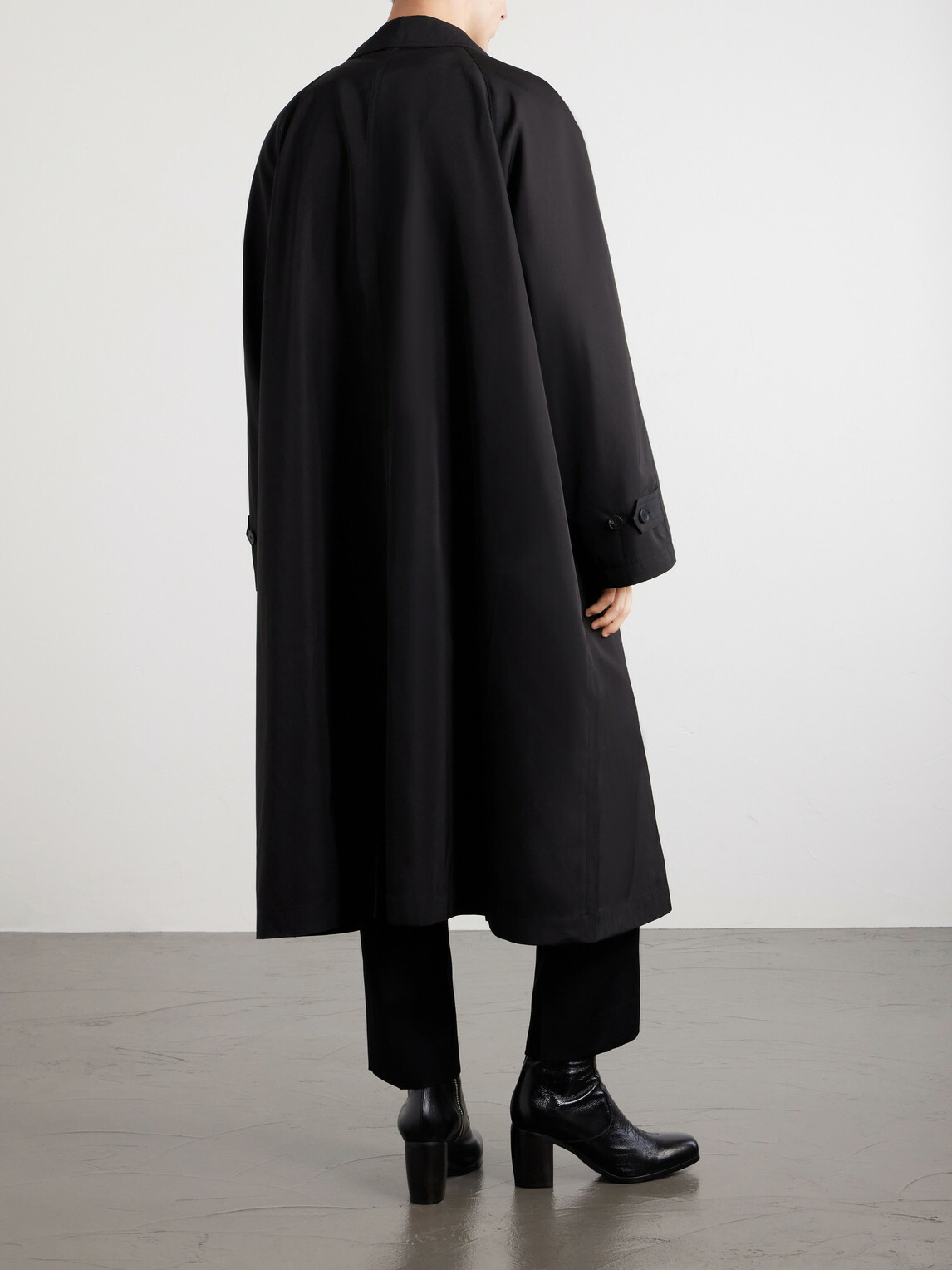 Enfants Riches Déprimés - I'm Your Man Twill Trench Coat - Black
