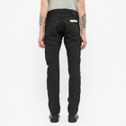 RRL Men's Slim Fit Jean in New Black On Black