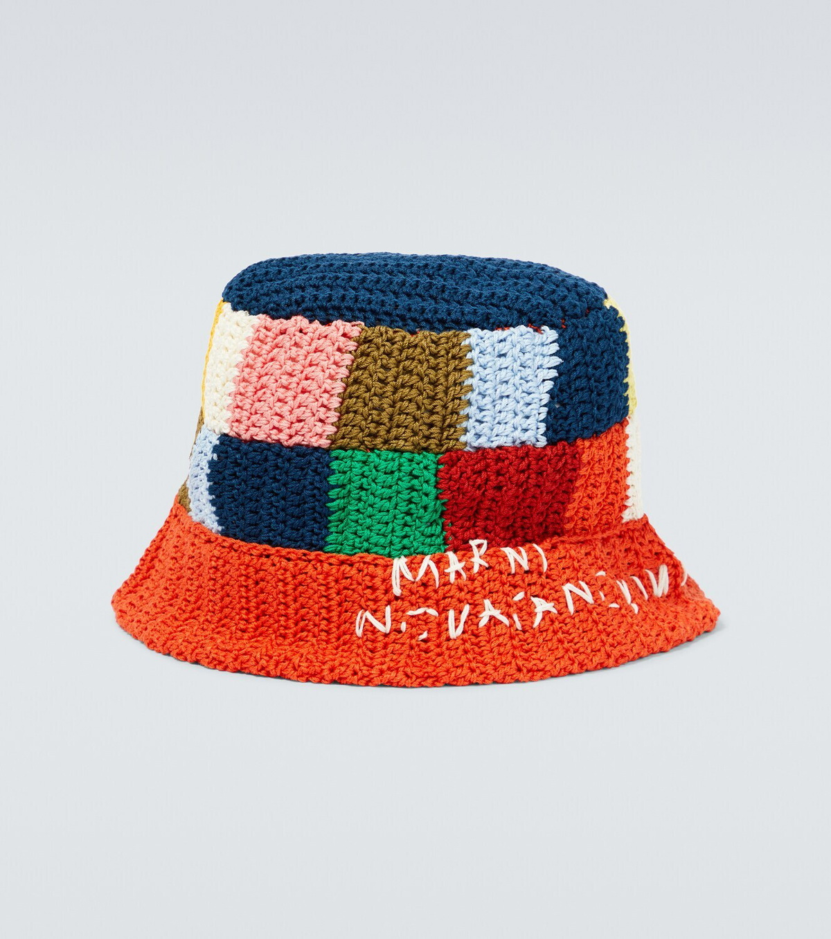 【MARNI】Canvas Bucket Hat/追跡+関税+全国送料込み Marni Bucket hat with logo | Men's Accessories | Vitkac