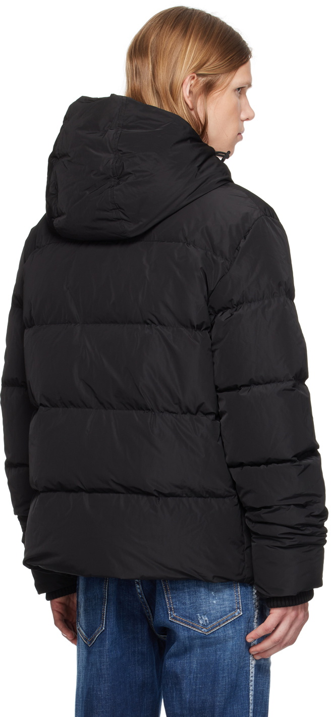 Dsquared2 Black Road Man Bomber Down Jacket