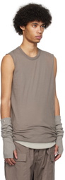 Rick Owens Gray Basic Tank Top