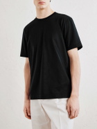Zegna - Cotton-Jersey T-Shirt - Black